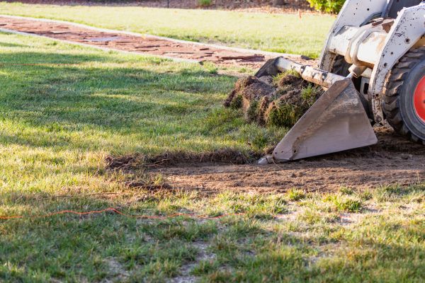 Yard Drainage Grading in Renton