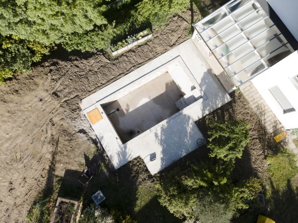 Pool Area Grading in Renton
