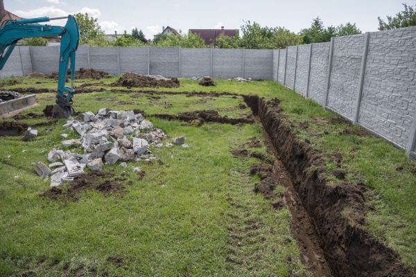 Yard Trenching in Renton