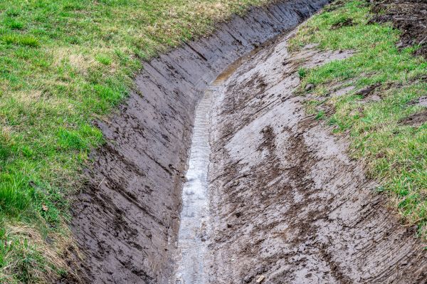 Drainage Ditch Construction in Renton