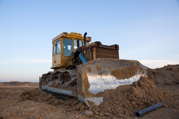 Bulldozer Land Grading in Renton