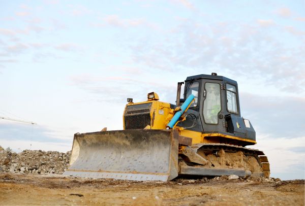 Bulldozer Land Excavation in Renton