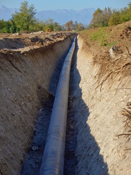 Gas Pipe Trenching in Renton