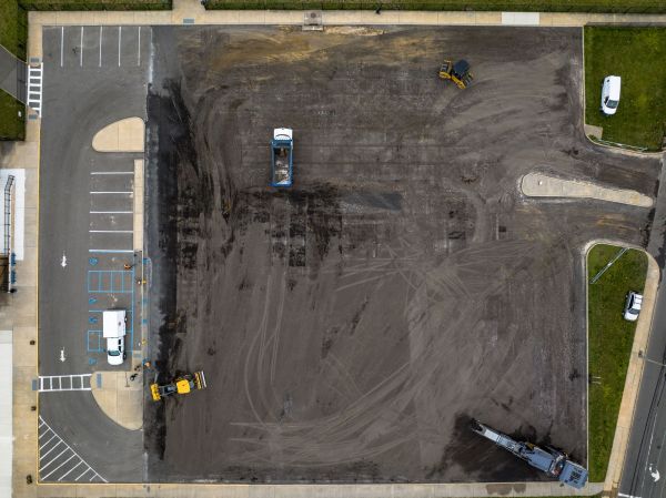 Parking Lot Excavation in Renton